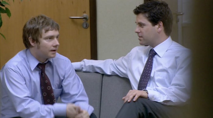 - IT'S ONLY TEMPORARY. - I THOUGHT THAT ABOUT THIS JOB! 