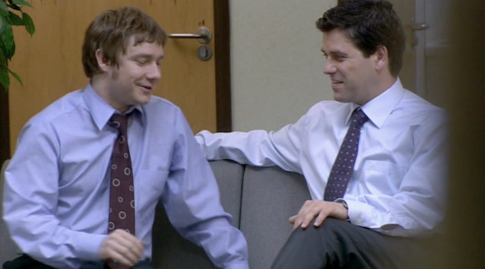 - IT'S ONLY TEMPORARY. - I THOUGHT THAT ABOUT THIS JOB! 