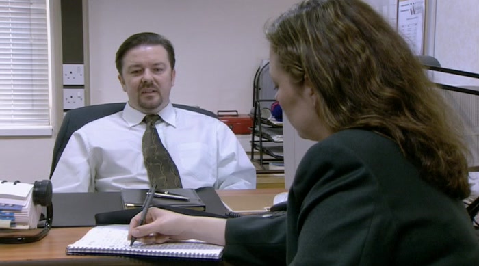 - (KNOCKING) - COME IN... MY HUMANISM. 