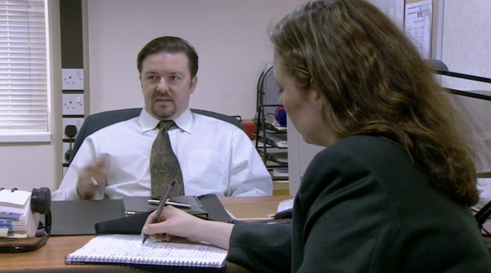 - (KNOCKING) - COME IN... MY HUMANISM. 