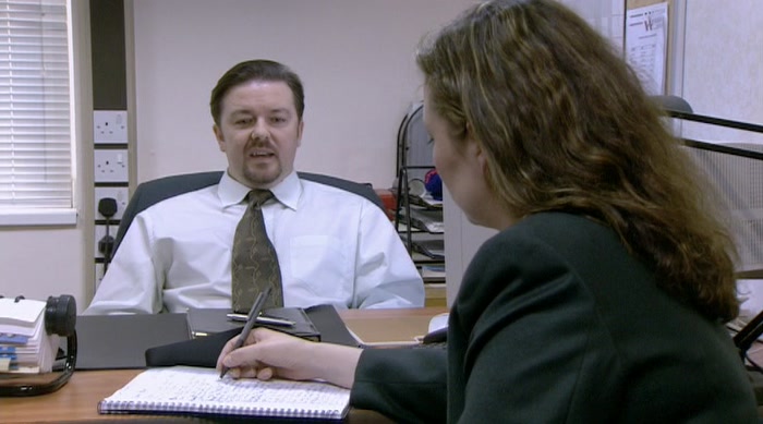 - (KNOCKING) - COME IN... MY HUMANISM. 