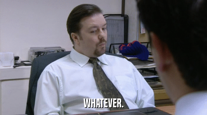 WHATEVER.  