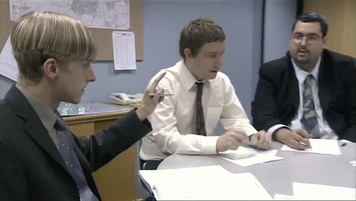WE CANNOT HAVE... HE'S WRITING THAT DOWN! IS THAT FOR THE OLD PEOPLE? 