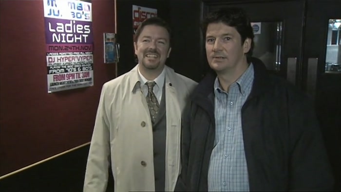 PETER, MY AGENT. HE RUNS THE AGENCY THAT'S TAKEN ME ON, DOING ALL THE PAS AND STUFF. 