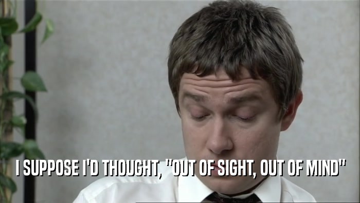 I SUPPOSE I'D THOUGHT, 