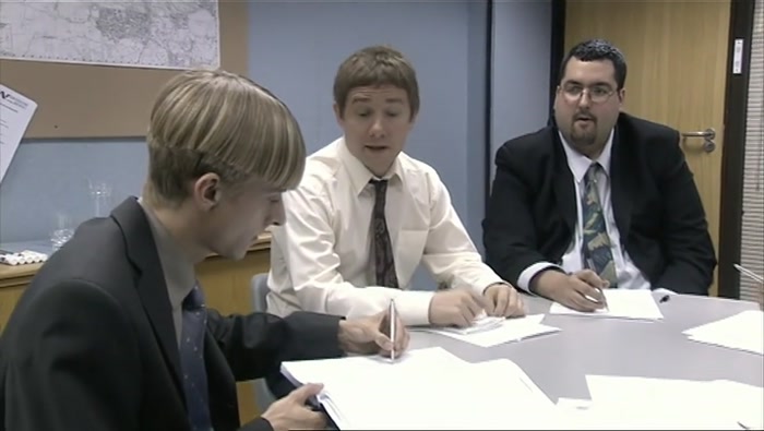 WE CANNOT HAVE... HE'S WRITING THAT DOWN! IS THAT FOR THE OLD PEOPLE? 
