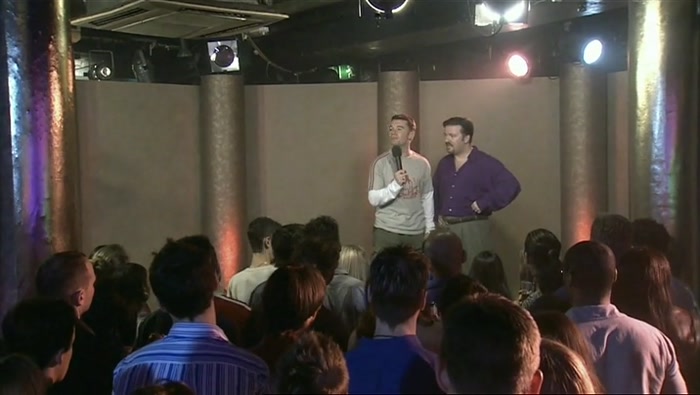 GIVE HIM A BIG HAND, DAVID BRENT!  