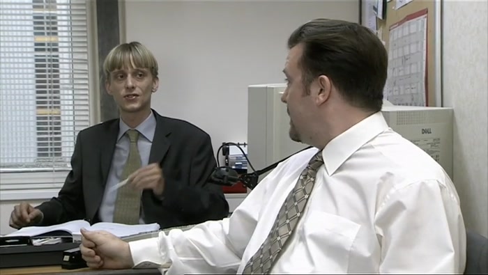 THAT WAS 'CAUSE OF YOUR REDUNDANCY. THEY COULDN'T CALL IT THE SAME. HE SUED THEM. 