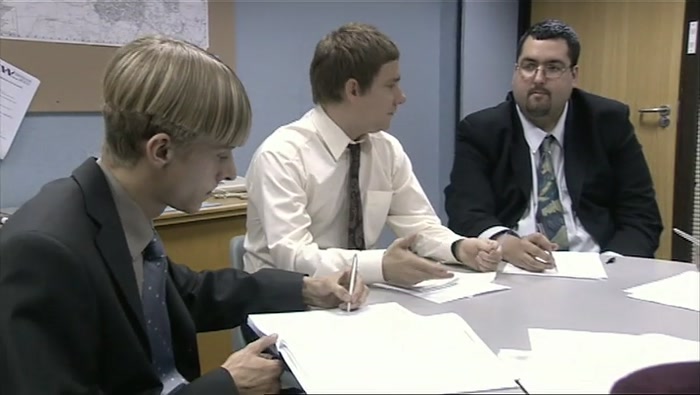 WE CANNOT HAVE... HE'S WRITING THAT DOWN! IS THAT FOR THE OLD PEOPLE? 