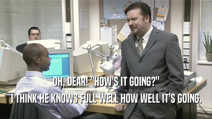 OH, DEAR! 