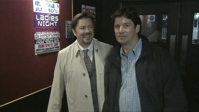 PETER, MY AGENT. HE RUNS THE AGENCY THAT'S TAKEN ME ON, DOING ALL THE PAS AND STUFF. 