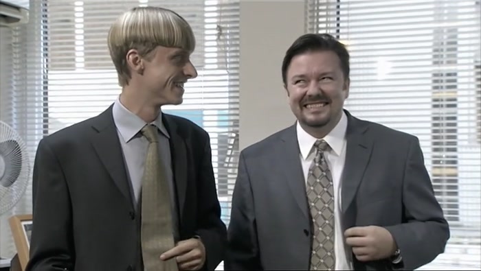 - EXAGGERATING! - ALWAYS NICE TO SEE YOU. 