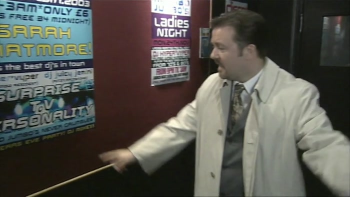 HERE HE IS. I'D LIKE TO COMPLAIN ABOUT THIS POSTER, PLEASE. 