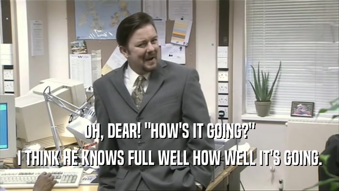 OH, DEAR! 