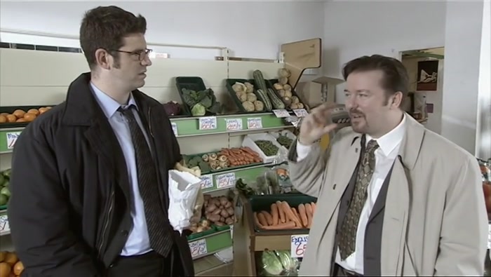 - I DON'T RECOGNISE YOU. - YOU DO. YOU'RE ON THE RIGHT LINES. 