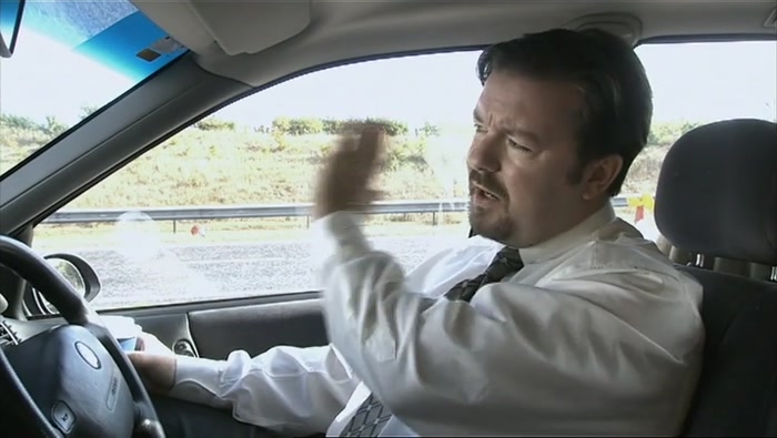 I CAN BE IN MY OFFICE, BOMBING ALONG AT 70 MILES AN HOUR PLUS, 
