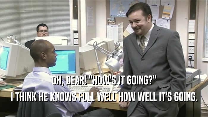 OH, DEAR! 