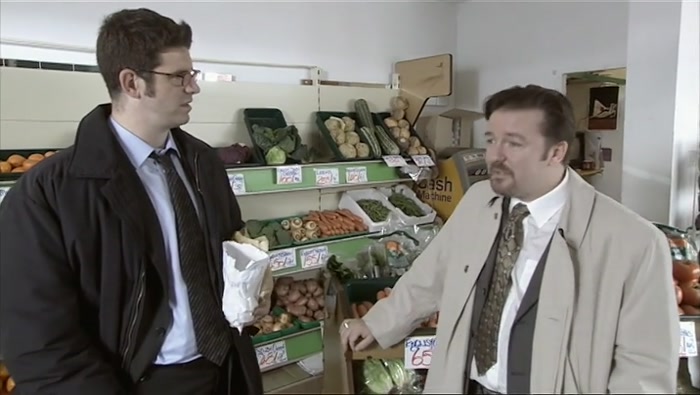 - I DON'T RECOGNISE YOU. - YOU DO. YOU'RE ON THE RIGHT LINES. 
