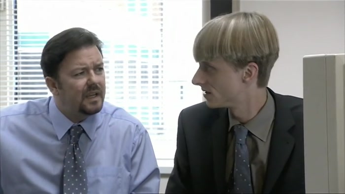 20 YEARS?! 10 IF ANY... I'M NOT 45, GARETH!
  