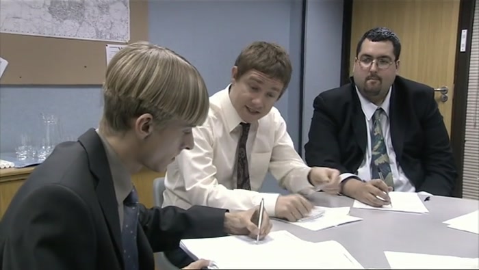 WE CANNOT HAVE... HE'S WRITING THAT DOWN! IS THAT FOR THE OLD PEOPLE? 