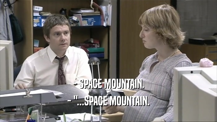 - SPACE MOUNTAIN. - 