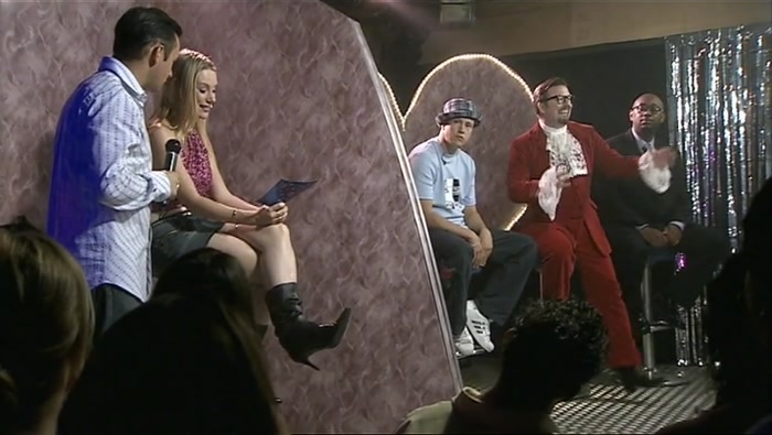 - CONTESTANT TWO. EVERYONE THINKS... - SHAGADELIC, BABY. GROOVY, OH, YEAH. 
