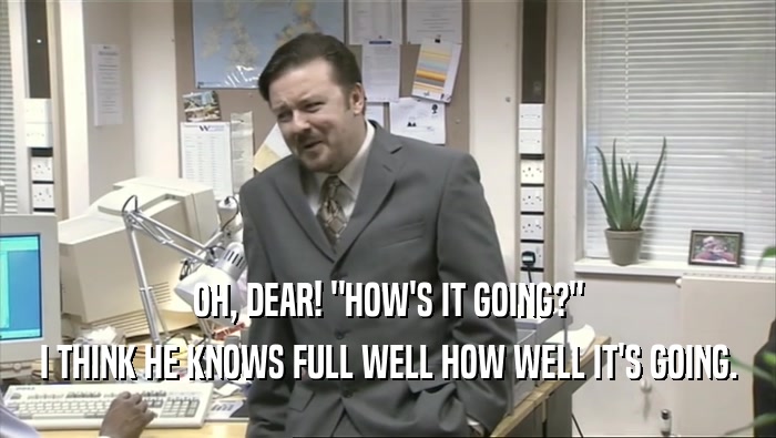 OH, DEAR! 