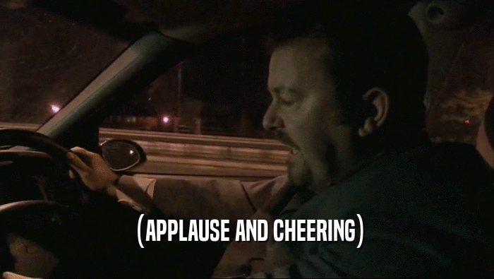 (APPLAUSE AND CHEERING)  