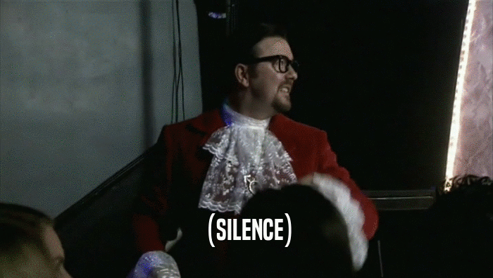 (SILENCE)  