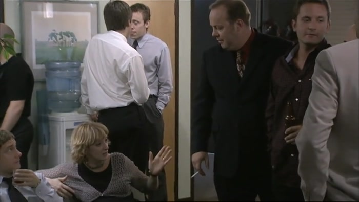 - SORRY? - DO YOU MIND NOT SMOKING? I AM PREGNANT. 