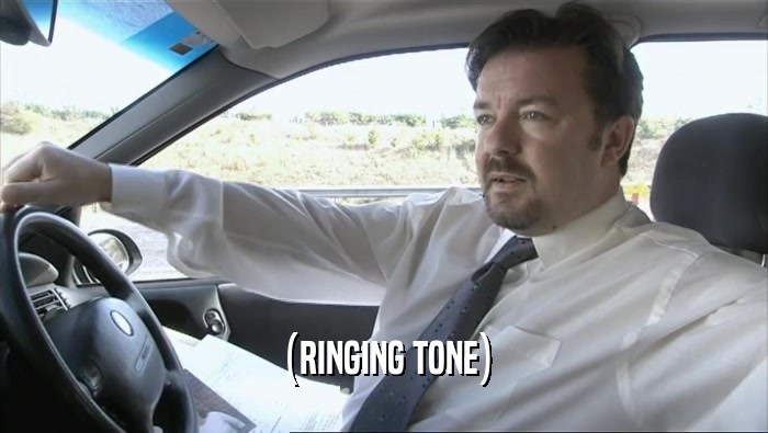 (RINGING TONE)  