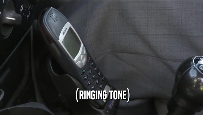 (RINGING TONE)  