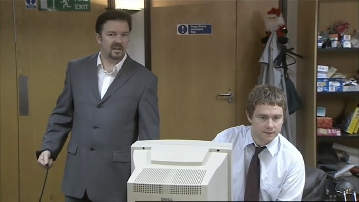 - ALL RIGHT. OH, HERE HE IS. - DAVID. 
