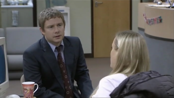 - I'M FINE, THANK YOU. - REALLY GOOD TO SEE YOU. 