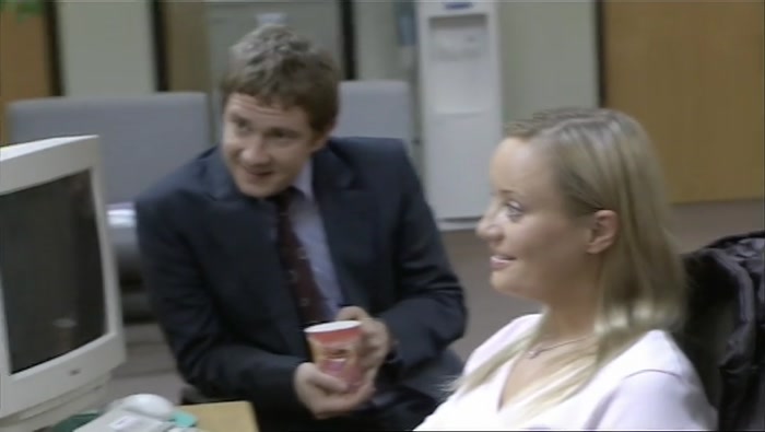 HE THOUGHT SHE WAS YOU. HE DIDN'T REALISE YOU'D LEFT! 