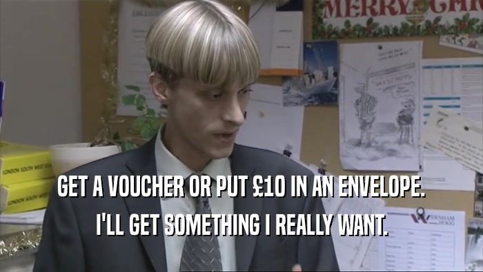 GET A VOUCHER OR PUT 