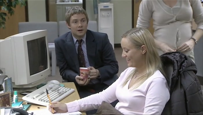- HE STILL LOOKS LIKE A GOLF CLUB. - DAWN? ANNE. YEAH? 