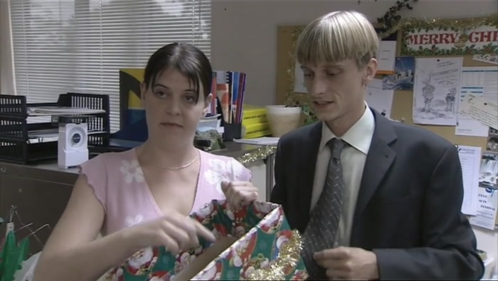 PUTS IT IN THE BOX, WE JIGGLE IT ROUND AND THEN SOMEBODY TAKES A NAME OUT 