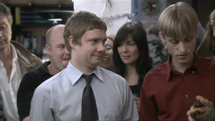 (TIM) THE PEOPLE YOU WORK WITH ARE PEOPLE YOU WERE JUST THROWN TOGETHER WITH. 