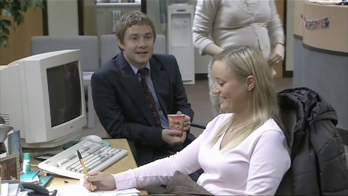 - HE STILL LOOKS LIKE A GOLF CLUB. - DAWN? ANNE. YEAH? 