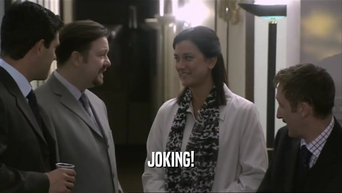 JOKING!  