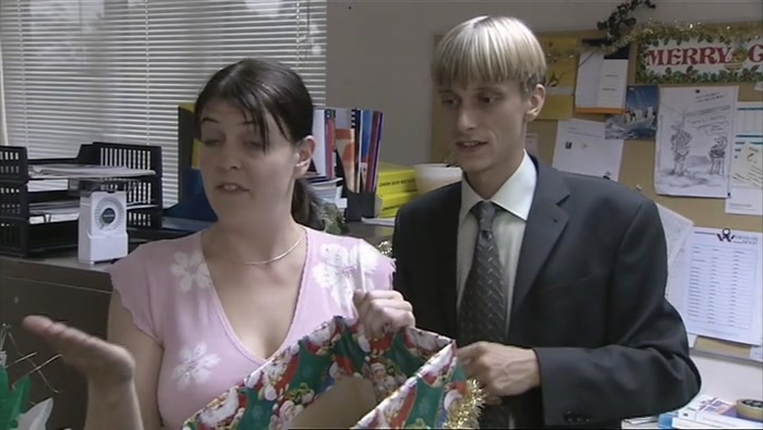 AND THEY HAVE TO BUY THAT PERSON A PRESENT WORTH ABOUT 