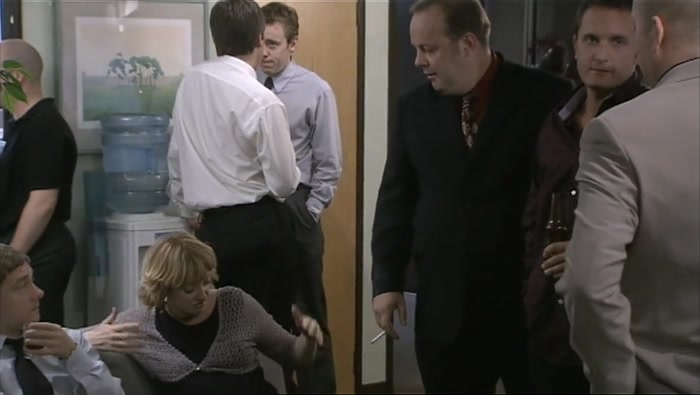 - SORRY? - DO YOU MIND NOT SMOKING? I AM PREGNANT. 