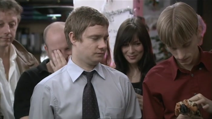 (TIM) THE PEOPLE YOU WORK WITH ARE PEOPLE YOU WERE JUST THROWN TOGETHER WITH. 