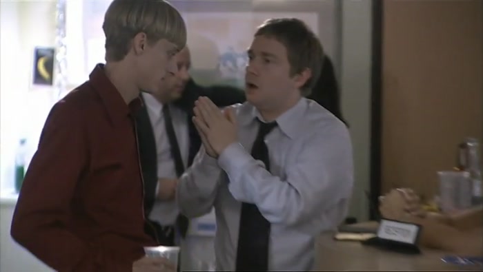 GARETH, I MEANT TO ASK YOU. FOLLOWING ON FROM OUR DISCUSSION, 