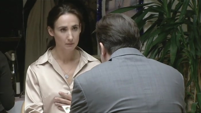 NO, YOUR NECKLACE! I WASN'T...  