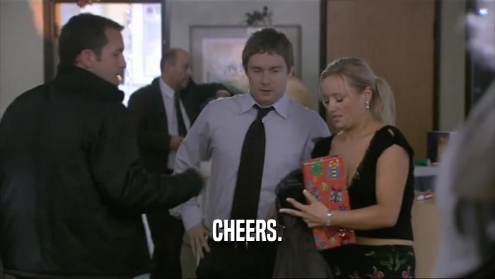 CHEERS.  