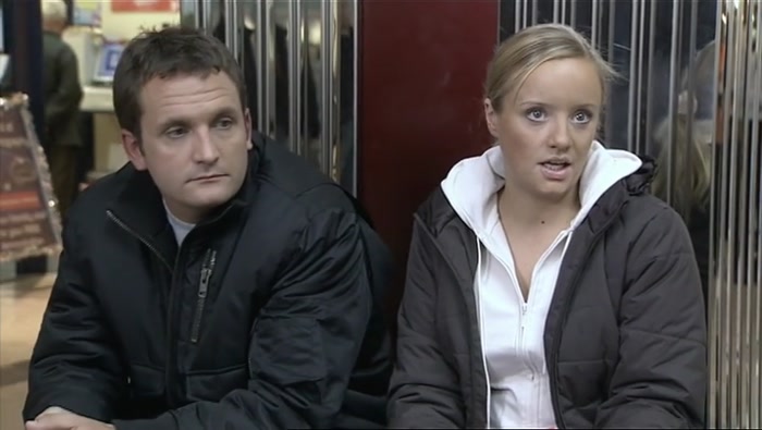 - YOU DON'T SEEM TO HAVE BOUGHT MUCH, LEE? - NO, I DON'T BUY INTO IT. IT'S A CON. 