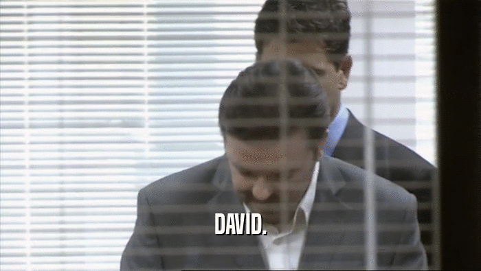 DAVID.  