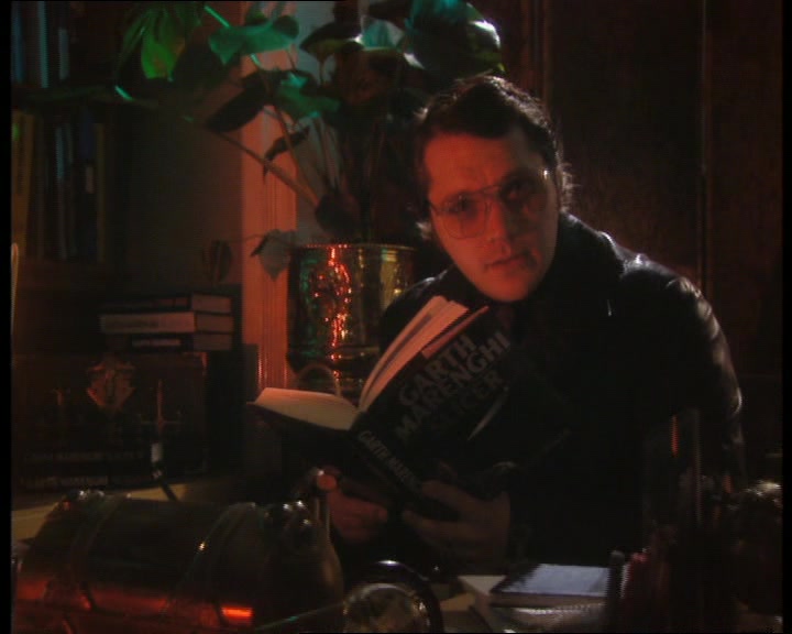 BLOOD? BLOOD. CRIMSON, COPPER-SMELLING BLOOD. HIS BLOOD. 